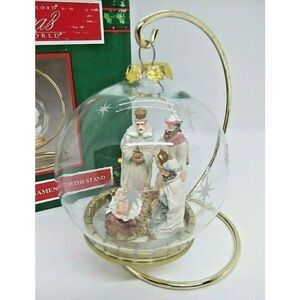 House Of Lloyd Christmas Around The World Three‎ Kings Ornament With Stand 1994